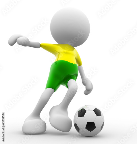 Illustration: Football player Football player