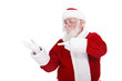 Photo: Santa pointing in hand Santa pointing in hand