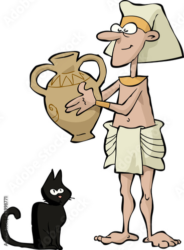 Vektor: Ancient Egyptian Ancient Egyptian