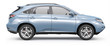 Blue SUV CAR side view