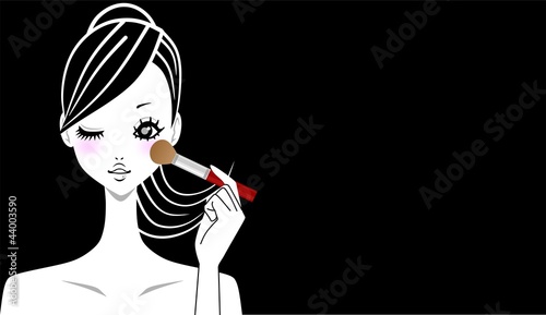 Illustration: メイク コスメ チーク メイク コスメ チーク