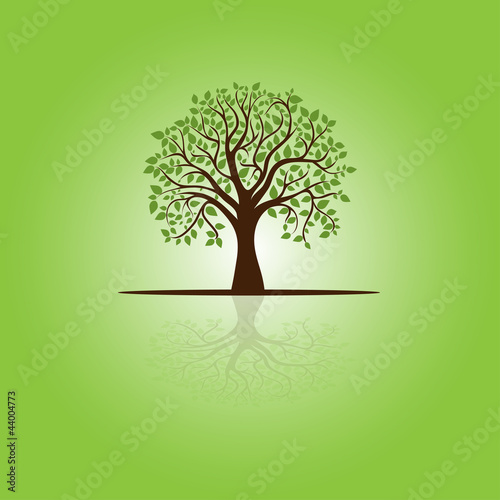 Vector: Card tree Card tree
