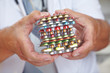Viele bunte Tabletten