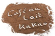 Schrift in Kaffepulver 3