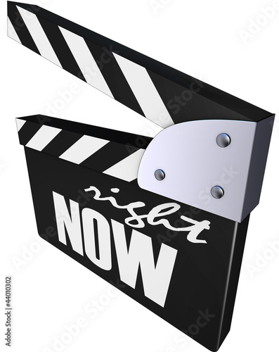 Illustration: right now right now