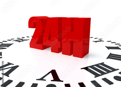 Illustration: 24 hours 24 hours