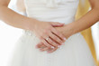 Bride's hands