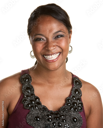 Photo: Young Woman with Big Smile Young Woman with Big Smile