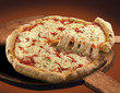 Pizza su pala di legno Pizza su pala di legno
