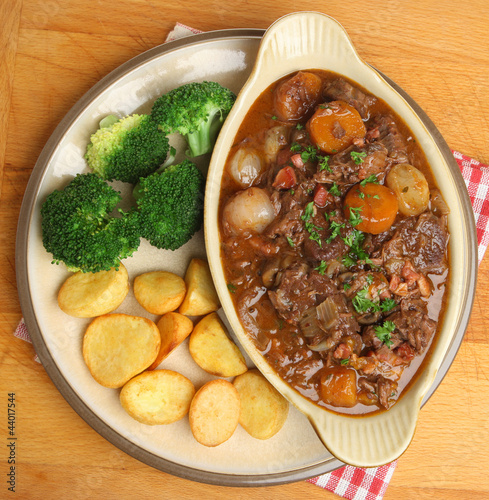 Photo: Beef Bourguignon Stew Beef Bourguignon Stew