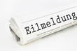 Eilmeldung