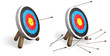Foto: Targets on White Targets on White