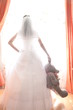 the bride waiting