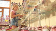 Video: Child Choosing Footwear in Shoe Store Child Choosing Footwear in Shoe Store