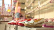 Video: Child Choosing Footwear in Shoe Store Child Choosing Footwear in Shoe Store