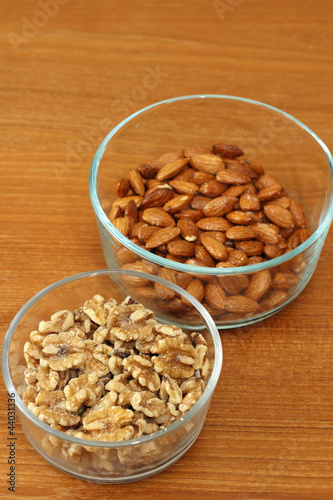 Photo: Walnuts and Almonds Walnuts and Almonds