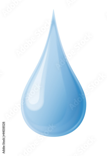 Vector: Schlanker Wassertropfen Schlanker Wassertropfen