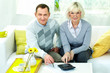 Pensioners at home