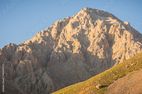 Photo: Mountain peak Mountain peak