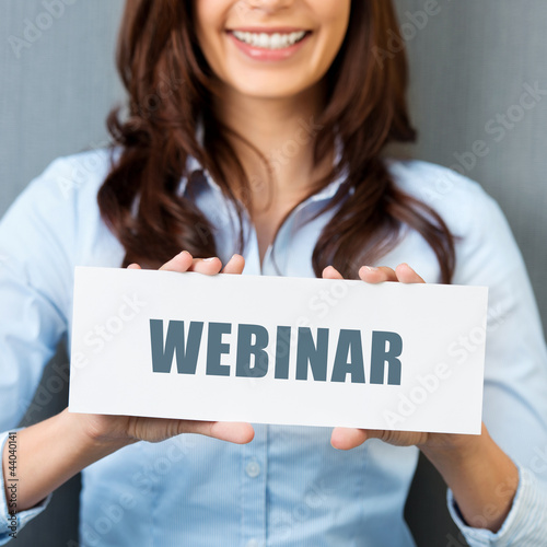 Photo: webinar webinar