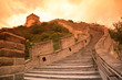 Sundown of Great Wall, Beijing, China Sundown of Great Wall, Beijing, China