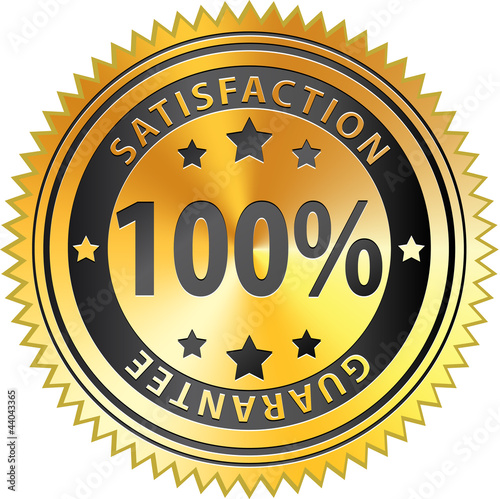 Illustration: 100% Satisfaction Guarantee 100% Satisfaction Guarantee