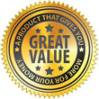 Great value Label