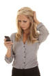 Foto: hand in hair phone hand in hair phone
