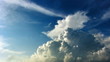 Cumulus clouds time lapse hdr
