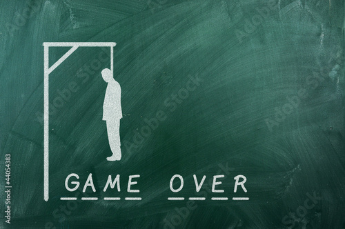 Illustration: Game over Game over