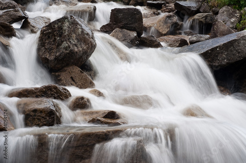 Photo: small waterfall in the alps small waterfall in the alps