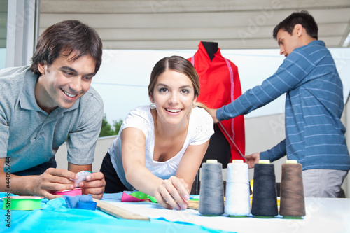 Photo: Fashion Designers Working Together Fashion Designers Working Together