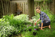 Photo: Teenager gardening Teenager gardening