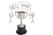 Award for winning over white background