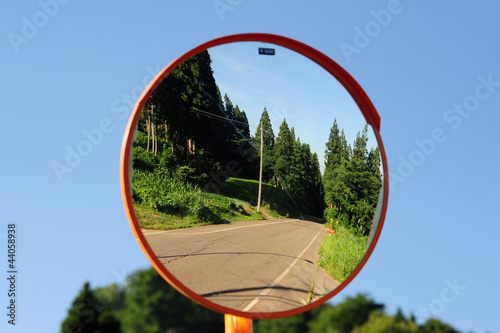 Photo: Road safety mirror-1 Road safety mirror-1