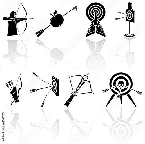 Vector: Bow icons Bow icons