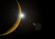 Lune et halo