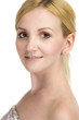 Portrait einer jungen blonden Frau