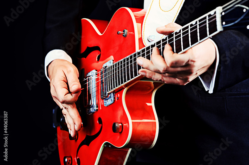 Photo: closeup guitar closeup guitar
