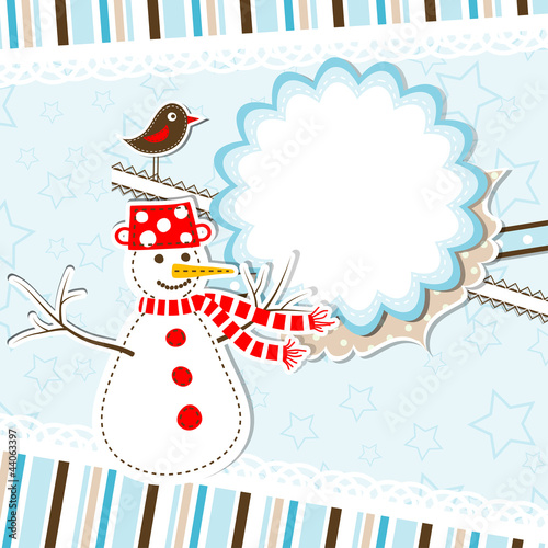 Vektor: Template christmas greeting card, vector Template christmas greeting card, vector