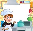 Vector: Kitchen theme frame 2 Kitchen theme frame 2