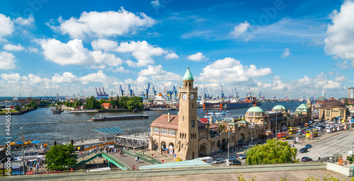 Photo: Hamburg Hafen Panorama Hamburg Hafen Panorama