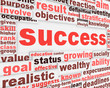 Success message poster design