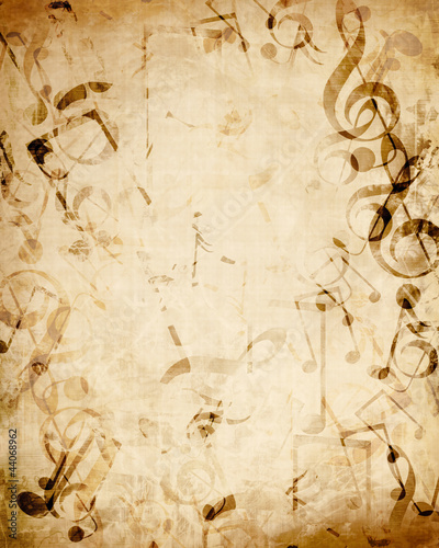 Photo: Old music sheet Old music sheet