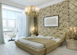 gold bedroom