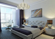 violet bedroom