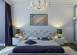 violet bedroom