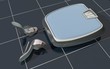 Personal weight scale with high heel mules