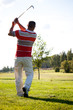 Foto: Man playing golf Man playing golf