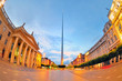 The historic Spire of Dublin in night time